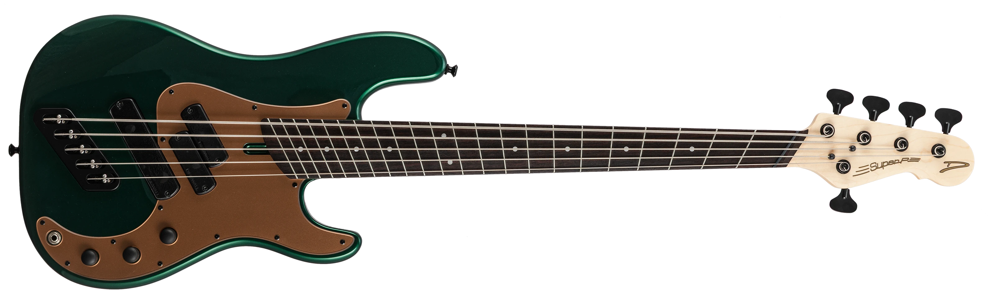 Dingwall SP1 5 String Dark Candy Green Gloss